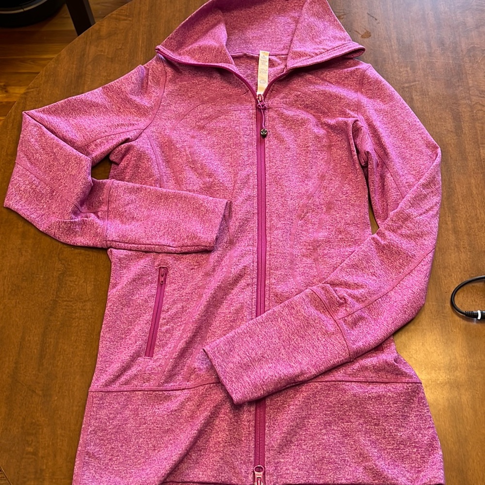 Lululemon | Heathered Ultra Violet In Stride Jacket Size 6